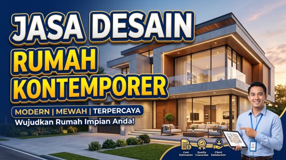 Arsitektur dan Jasa Desain Rumah Kontemporer