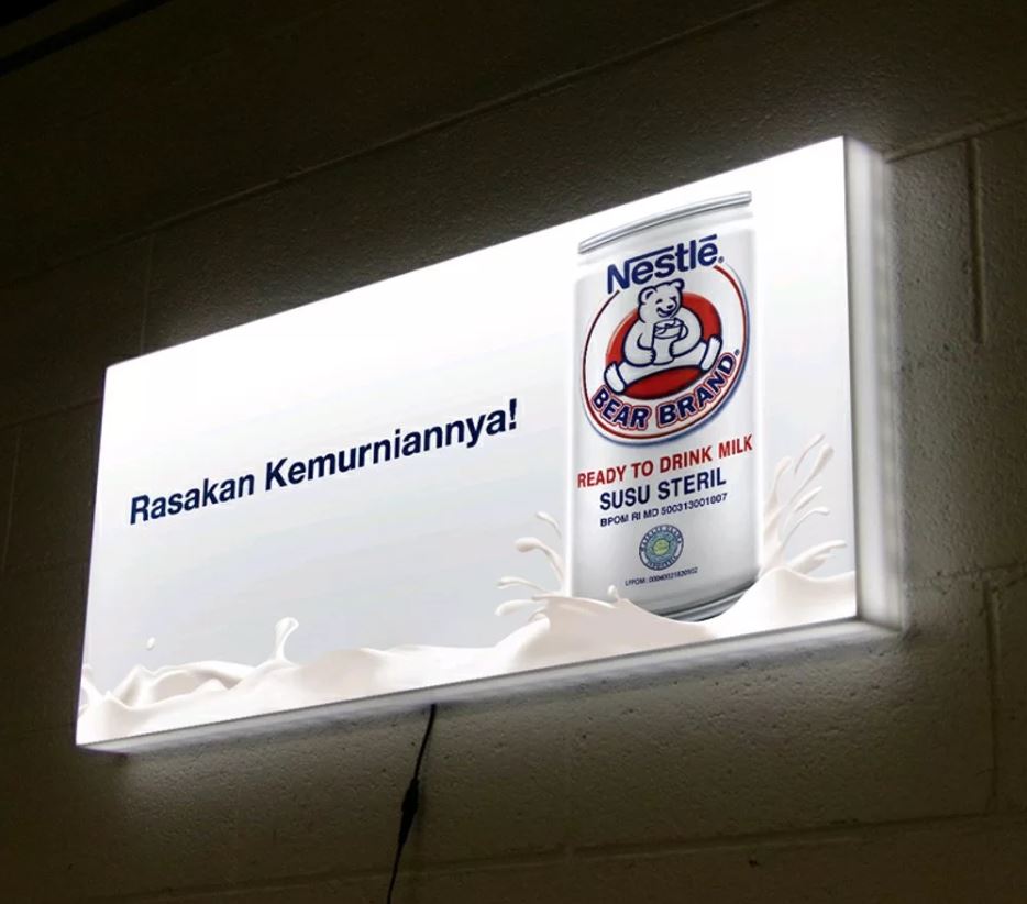 Jasa Pembuatan Neon Box Nganjuk