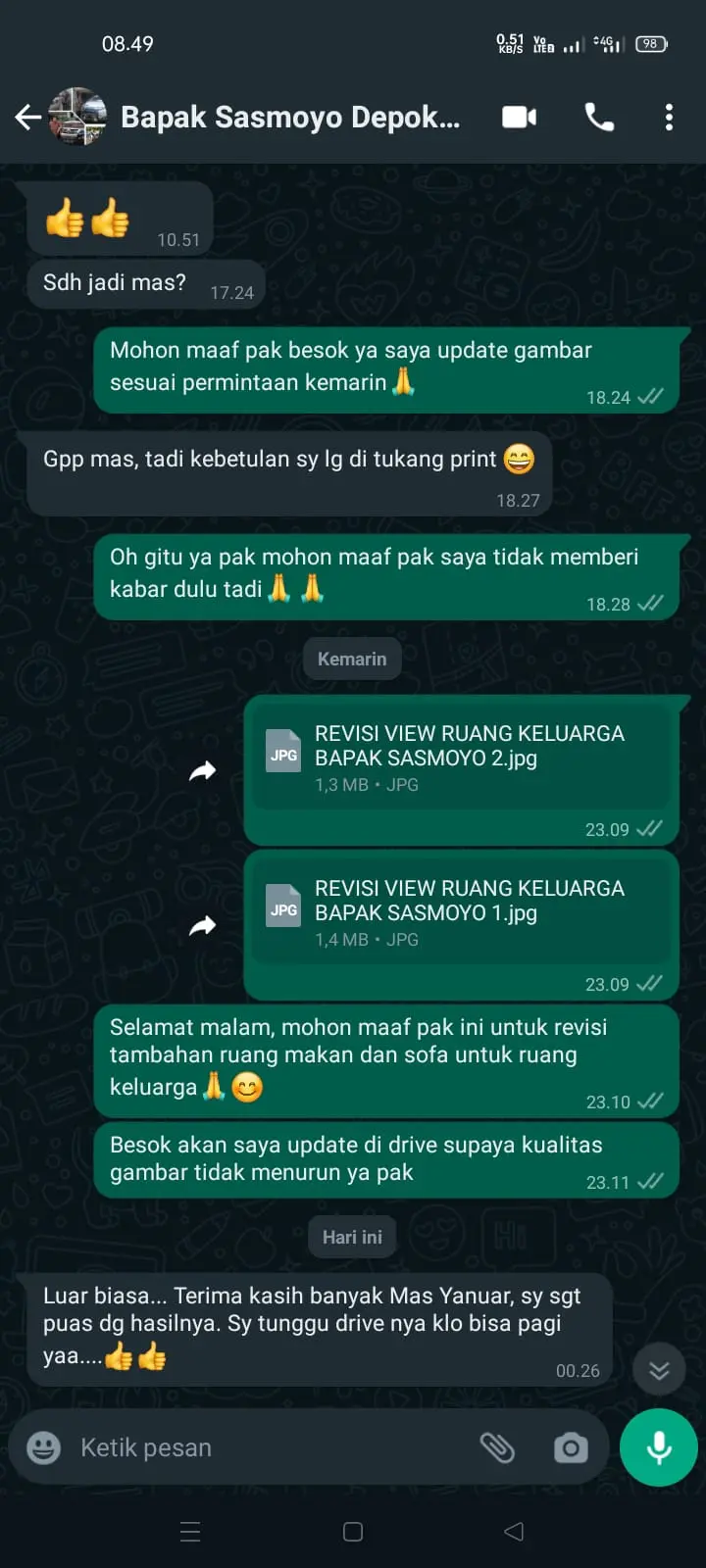 Testimoni Jasa Desain Rumah