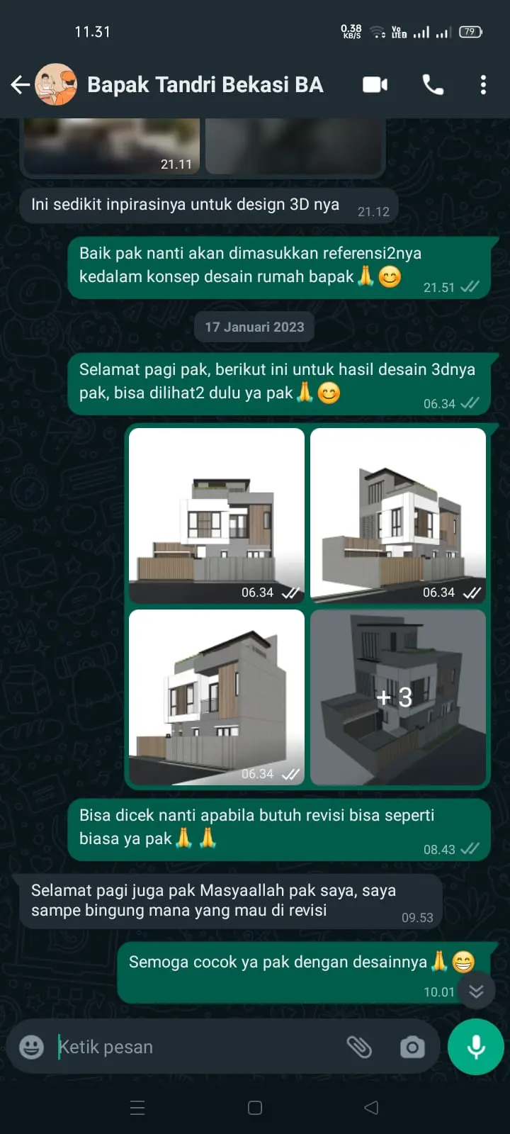 Testimoni Jasa Desain Rumah