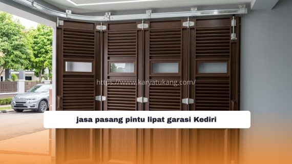Jasa Pasang Pintu Lipat Garasi Kediri