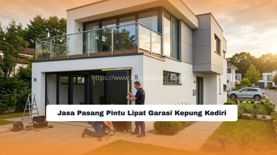 Jasa Pasang Pintu Lipat Garasi Kepung Kediri