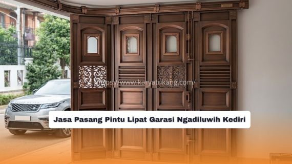 Jasa Pasang Pintu Lipat Garasi Ngadiluwih Kediri