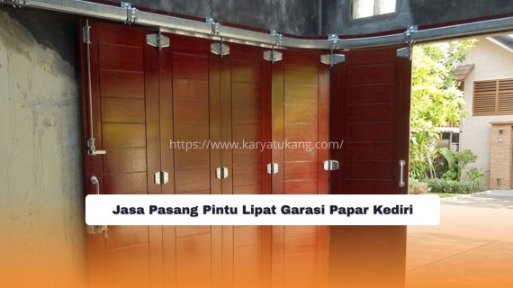 Jasa Pasang Pintu Lipat Garasi Papar Kediri