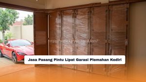 Jasa Pasang Pintu Lipat Garasi Plemahan Kediri