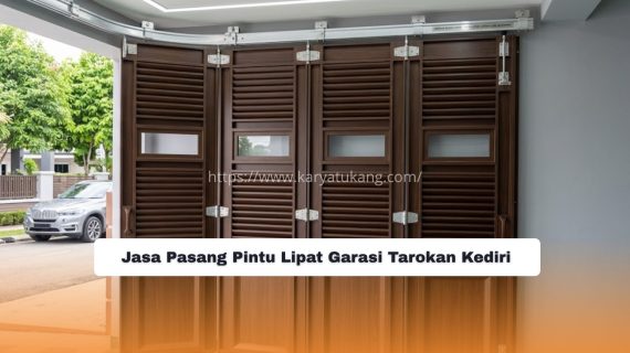 Jasa Pasang Pintu Lipat Garasi Tarokan Kediri