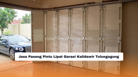 Jasa Pasang Pintu Lipat Garasi Kalidawir Tulungagung