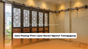Jasa Pasang Pintu Lipat Garasi Ngunut Tulungagung