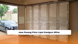 Jasa Pasang Pintu Lipat Kanigoro Blitar