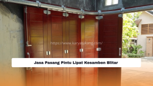 Jasa Pasang Pintu Lipat Kesamben Blitar