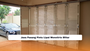 Jasa Pasang Pintu Lipat Wonotirto Blitar