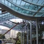 Pemasangan ACP BRI Tower di Jakarta